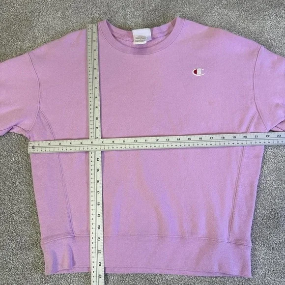 Vintage Champion Reverse Weave Crewneck Sweatshirt Pink Men's Large - Picture 5 of 7